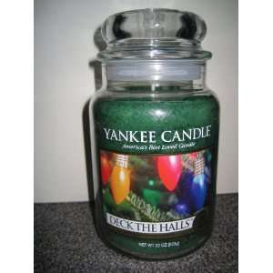 Yankee Candle 22 oz Jar Deck The Halls