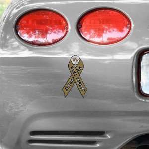  NCAA Wake Forest Demon Deacons Repositionable Ribbon Car 