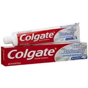   Whitening Oxygen Bubbles Brisk Mint Toothpaste 6.4 oz, 4 ct (Quantity
