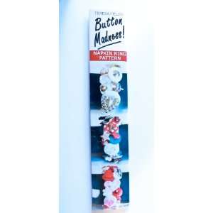 Button Madness Napkin Ring Pattern by Teresa Fields Pet 