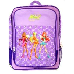 Winx Club Large Purple Backpack   Winx Club Fairy Magic Large School 
