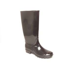  Womens Waterproof Black Rain Boot Size 6 Patio, Lawn 
