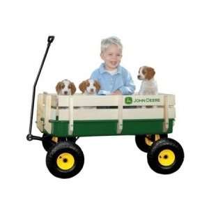  John Deere By Learning Curve Wagon With Wood Sides Toys & Games